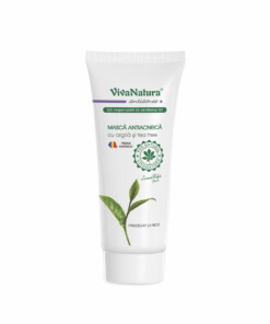 Mască Antiacneică cu argilă și tea tree 75 ml – Leonard Radutz Formula – VivaNatura