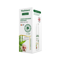 Crema hidratanta matifianta pentru ten mixt cu bambus si migdale dulci 45 ml – Leonard Radutz Formula – VivaNatura