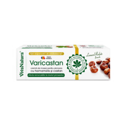 Varicastan – cremă pentru masajul picioarelor cu hamamelis și castan 75 ml – Leonard Radutz Formula – VivaNatura