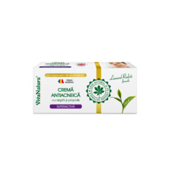 Cremă Antiacneică SUPERACTIVĂ cu argilă şi propolis 20 ml – Leonard Radutz Formula – VivaNatura
