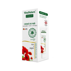Crema de fata cu aur si argint pentru ten normal si sensibil 75 ml – Leonard Radutz Formula – VivaNatura