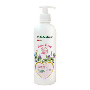 Bebe Drag Gel de dus cu aloe si unt de shea, 500ml – Leonard Radutz formula – VivaNatura