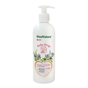 Bebe Drag Sampon - Gel de dus cu aloe si bisabolol, 500ml – Leonard Radutz formula – VivaNatura