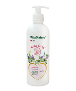 Bebe Drag Sampon cu aloe și salvie, 500ml – Leonard Radutz formula – VivaNatura