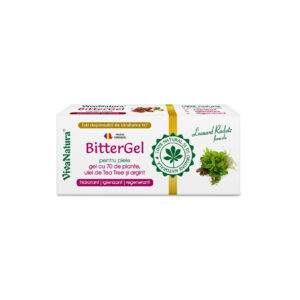BitterGel pentru piele - gel cu 70 de plante, ulei de Tea Tree și argint 20 ml - Leonard Radutz Formula – VivaNatura