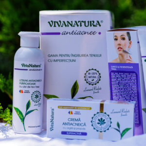 Kit îngrijire ten acneic în 3 pași  – Leonard Radutz Formula – VivaNatura