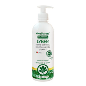 Lyber – crema activa cu Untul Pamantului si Petrol - 500 ml – Leonard Radutz Formula – VivaNatura