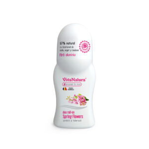 Deo roll-on natural Spring Flowers Zambilă și Tuberoză, 50ml – Leonard Radutz Formula – VivaNatura