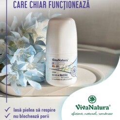 Deo roll-on natural Neutrino unisex, 50 ml – Leonard Radutz Formula – VivaNatura