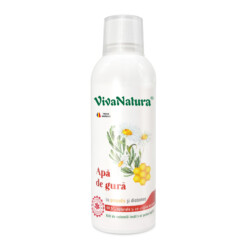 Apă de gură naturală cu propolis și diatomee 500 ml – Leonard Radutz formula - VivaNatura