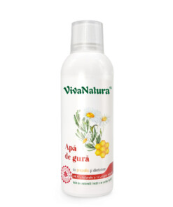 Apă de gură naturală cu propolis și diatomee 500 ml – Leonard Radutz formula - VivaNatura