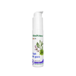 Apă de gură naturală cu salvie și argilă 45ml - Leonard Radutz formula - VivaNatura