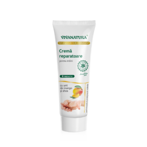 Cremă reparatoare pentru mâini cu unt de mango și shea 50ml – Leonard Radutz Formula – VivaNatura