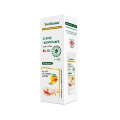 Cremă reparatoare pentru mâini cu unt de mango și shea 50ml – Leonard Radutz Formula – VivaNatura
