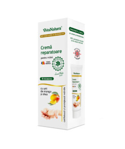 Cremă reparatoare pentru mâini cu unt de mango și shea 50ml – Leonard Radutz Formula – VivaNatura