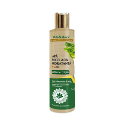 Apă micelară hidratantă cu acid hialuronic și Aloe Vera 250ml - Leonard Radutz Formula – VivaNatura