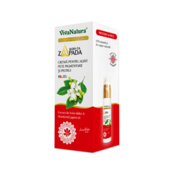 ALBĂ CA ZĂPADA - Cremă pentru albit pete pigmentare și pistrui cu extract de lemn dulce și mandarină japoneză 45 ml - Leonard Radutz Formula – VivaNatura