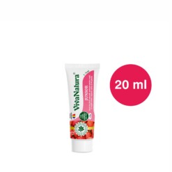Junior Capsuni Travel – pasta de dinti naturală pentru copii cu argila si capsuni, fara fluor, 20 ml – Leonard Radutz formula – VivaNatura